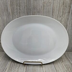 Rosenthal Continental Classic Modern White 13 Inch Oval Serving Platter Germany